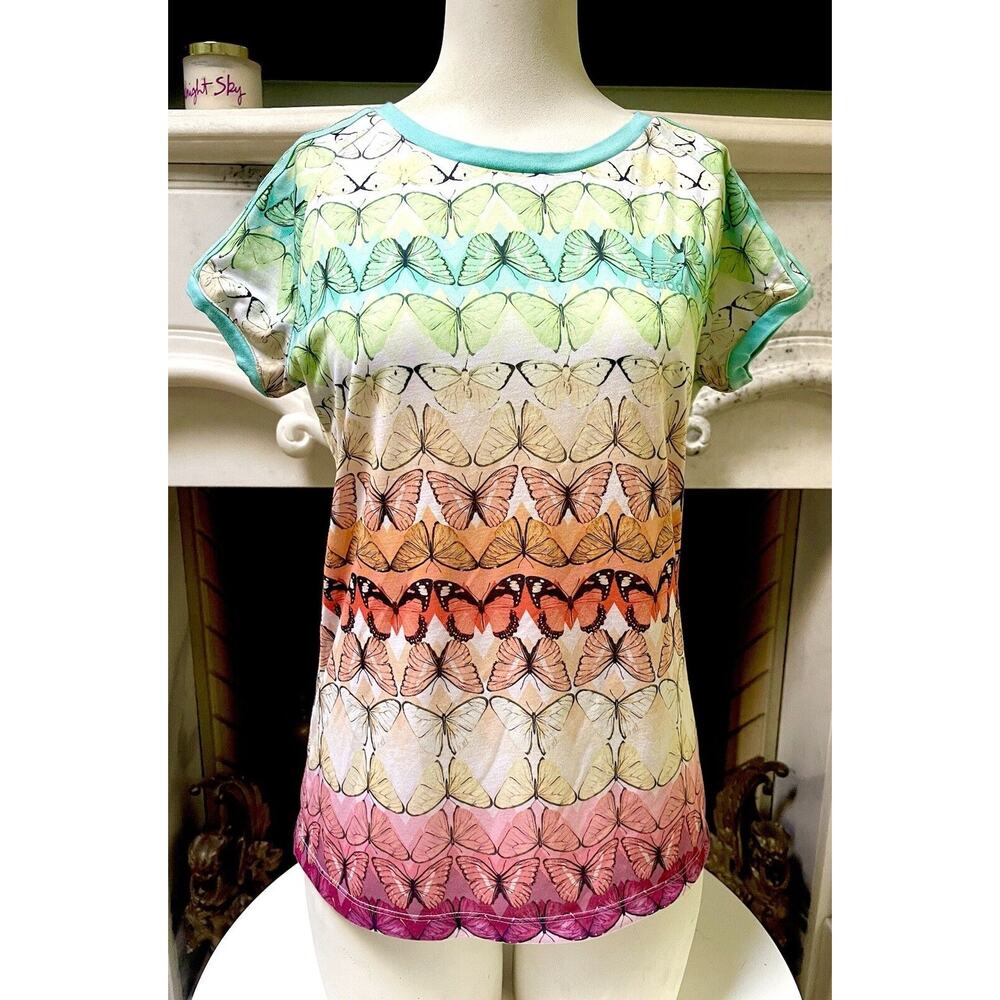 Adidas BUTTERFLY BLUE PINK firebird track Soccer Top Crew Neck Borbo Med Jogger